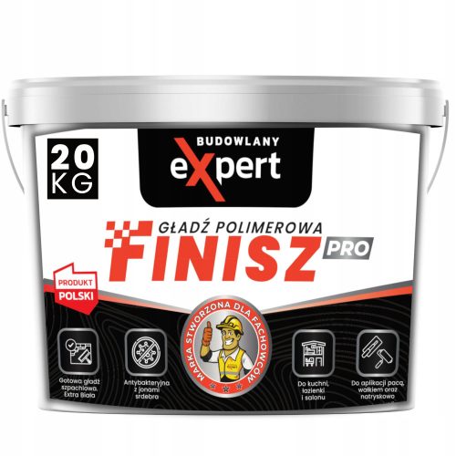 STAUBFREIE POLYMERPLATTE 20 KG WEISSER FERTIGSPACHTEL