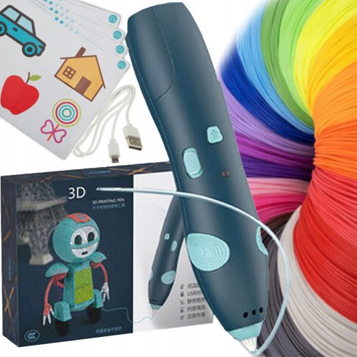  NICEKIDS 3D Stift 3D DRUCKER KUGELSCHREIBER BLAU