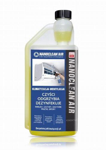 NanoClean Klimaanlagen-Desinfektionsflüssigkeit 1 l Konzentrat Lavendel