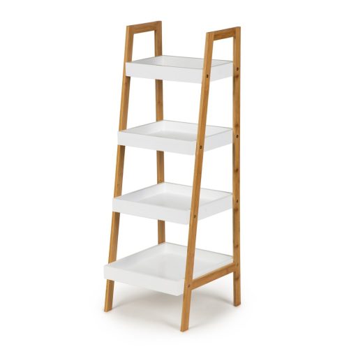  ModernHome Skandinavisches Regal 34,5 cm x 98 cm x 34 cm weiß