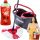 Vileda Easy Wring&Clean TURBO Eimer und Rotationsmopp 38 cm + Ajax-Flüssigkeit 1 l Multifunktionsreinigung