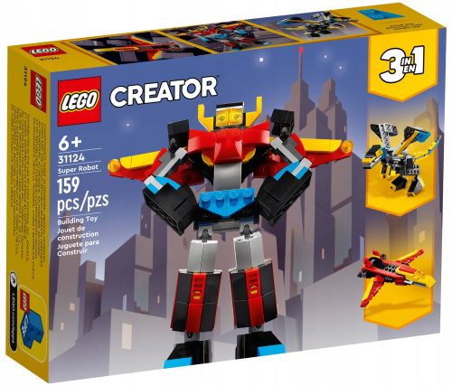  LEGO Creator 326547 LEGO CREATOR 31124 SUPER-ROBOTER-TRANSFORMATOREN 3IN1