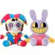  2 STÜCK MASKOTTCHEN FANTASTISCHER DIGITALER ZIRKUS POMNI UND JAX PLÜSCHSPIELZEUG 25 CM