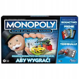  Hasbro Monopoly Super Electronic Banking Brettspiel