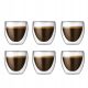 Gläser und Tassen Bodum Kaffee- und Teegläser 0,08 ml 6 Stk.