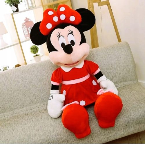  MINNIE MAUS MASKOTTCHEN GROSSES KUSCHELPLÜSCHSPIELZEUG 80CM