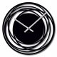 Uhr für zu Hause Wanduhr Murles Wall Decorations schwarz 40cm
