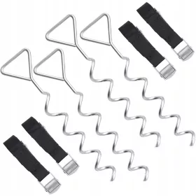 Spiralanker zur Trampolinmontage