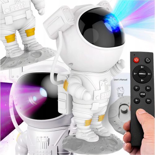  STERNE HIMMEL PROJEKTOR LED NACHT LAMPE KINDER LASER PROJEKTOR ASTRONAUT