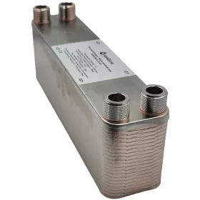  SANITLINE WÄRMETAUSCHER 40 PLATTEN 45kW 4x 3/4"