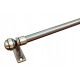 Mini-Gardinenstangen, kleine Gardinenstangen Mini-Gardinenstange 80 cm, goldfarbenes Metall