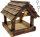  Großes XXL-Vogelfutterhaus, befeuert, stabil, stabile Box + Stahlhaken