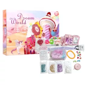    ADVENTSKALENDERSCHMUCK EINHORN GLITZER Manschettenknöpfe GESCHENK FÜR KINDER