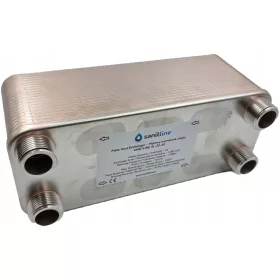  SANITLINE WÄRMETAUSCHER 40 PLATTEN 85kW 4x 1"