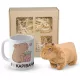  CAPYBARA GEBURTSTAG GESCHENK, MASKOTTCHEN-BECHER-SET