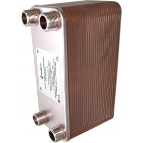  SANITLINE WÄRMETAUSCHER 60 PLATTEN 130kW 4x 1"
