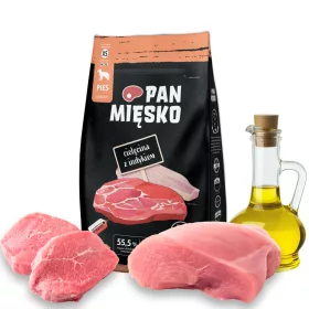  Trockenfutter Pan Meat Kalbfleisch mit Pute XS 9 kg