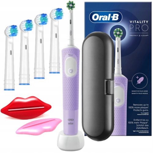  Oral-B Vitality Pro Elektrische Zahnbürste D103 Box Lila Set