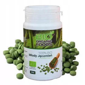   Biologisches Junggersten-Tabletten Bio Organic Foods: Superfood für Gesundheit und Vitalität