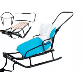  GaGaDumi Oslo traditioneller Metallschlitten