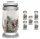  Bolsius Candle Lantern Glaskerzen STRING Paraffineinsatz 36h - 6 Stück