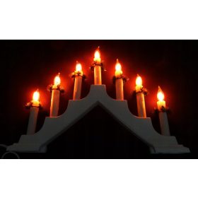  Kerzenhalter aus Kunststoff Adventskerzenhalter 30 cm