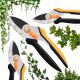 Gartenscheren und Heckenscheren Scharfe Gartenschere SOLID P371 FISKARS