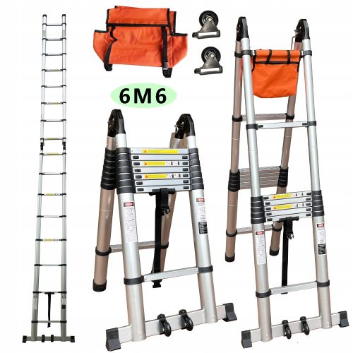 Leiter 6,6 m Aluminium 8 bis 150 kg