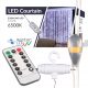 CURTAIN LED-Lampe USB 300 LED 3x3m Fernbedienung 6500K