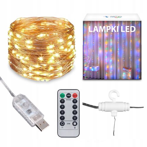  LVT-Weihnachtsbaumbeleuchtung innen 3 m 201 – 300 Lichter