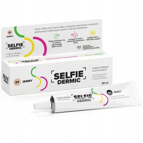  SelfieDermic Abdeckende und mattierende Creme