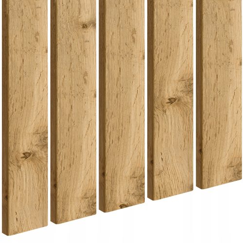 PREMIUM-LAMMELPLATTEN FÜR WAND 80x16 mm, FARBEN NATUR-EICHE
