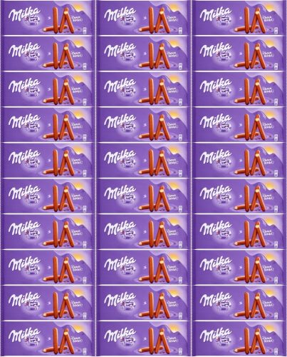 Milka Choco Sticks umhüllt mit Alpenmilchschokolade, 112 g x30
