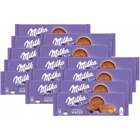   Milka Choco Wafer – Waffeln mit cremiger Kakaofüllung, 14 x 150 g