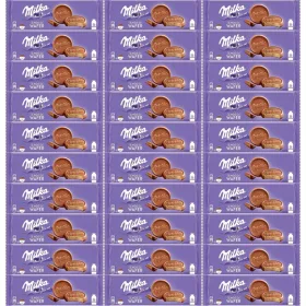   Milka Choco Wafer – Packung mit 80 Stück, cremige Kakao-Waffeln, 150 g