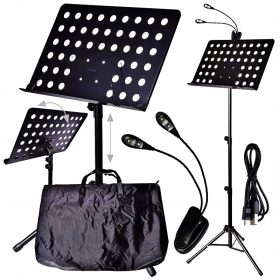  Tisch-Notenhalter für Triode, Notenständer mit Koffer