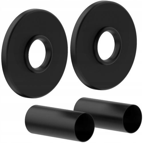  MEXEN MASKING SET FÜR KÜHLER EINZELROSETTEN + HÜLSEN SCHWARZ