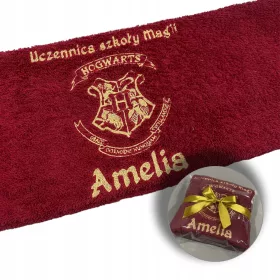    DICKES HANDTUCH 500G 70x140CM HOGWARTS SANTA GESCHENK HARRY POTTER