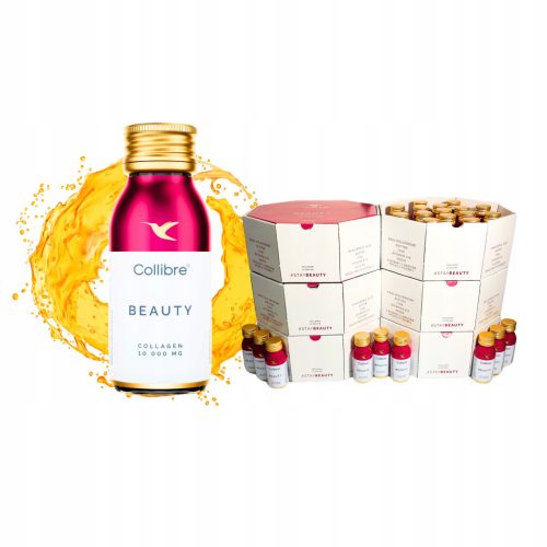 Kollagen Drink Collibre Beauty - 90 x 60ml für natürliche Hautverjüngung
