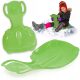  SCHNEE-RUTSCHE APFEL APFEL-RUTSCHE FÜR KINDER WINTERSPIELZEUG 59 CM