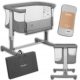  Beistellbett + Wiege 3in1 Lionelo Aurora + Pucktuch Bambusdecke LIONELO BAMBOO Windel