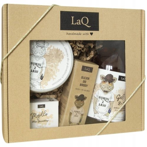  LaQ Dzikus Kosmetikset: Duschgel + Peeling + Seife + Öl