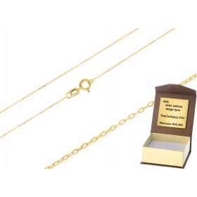  Goldkette, Vollanker, 585 gr. 0,61 45 cm