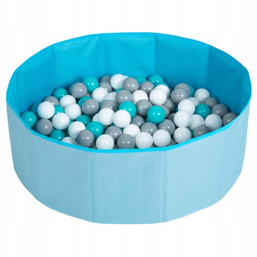  Selonis Laufstall Dry Pool faltbarer Laufstall mit Bällen 80 x 80 cm