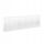 Idmar Group 832 W Stahlplattenheizkörper weiß 1400 x 400 x 75 mm - seitlicher Anschluss