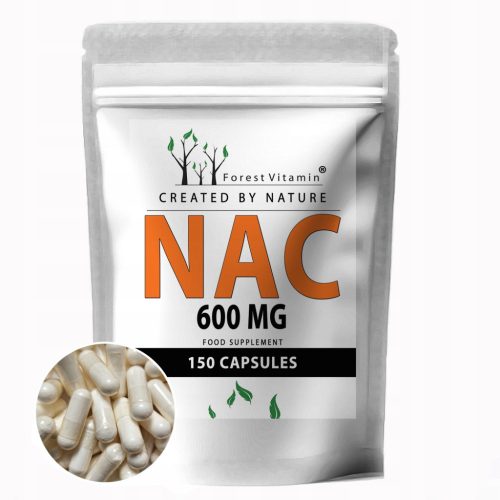 Forest Vitamin® NAC 600 mg - 150 Kapseln zur Unterstützung der Leber und des Immunsystems