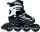  SPEEDY Schwarze verstellbare Inline-Skates 35-38