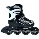  SPEEDY Schwarze verstellbare Inline-Skates 35-38