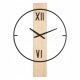 Uhr für zu Hause Eglo Living Wanduhr schwarz 40cm
