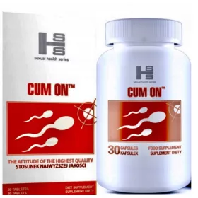 Cum On - Kapseln für verbesserte Erektion und mehr Sperma